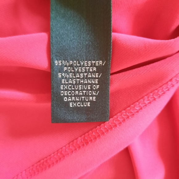 Ralph Lauren pleated draped cocktail dress sz 10 *B - Picture 4 of 6